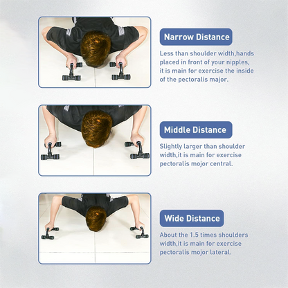 Ergonomische Push-Up Bar met Foam Grip