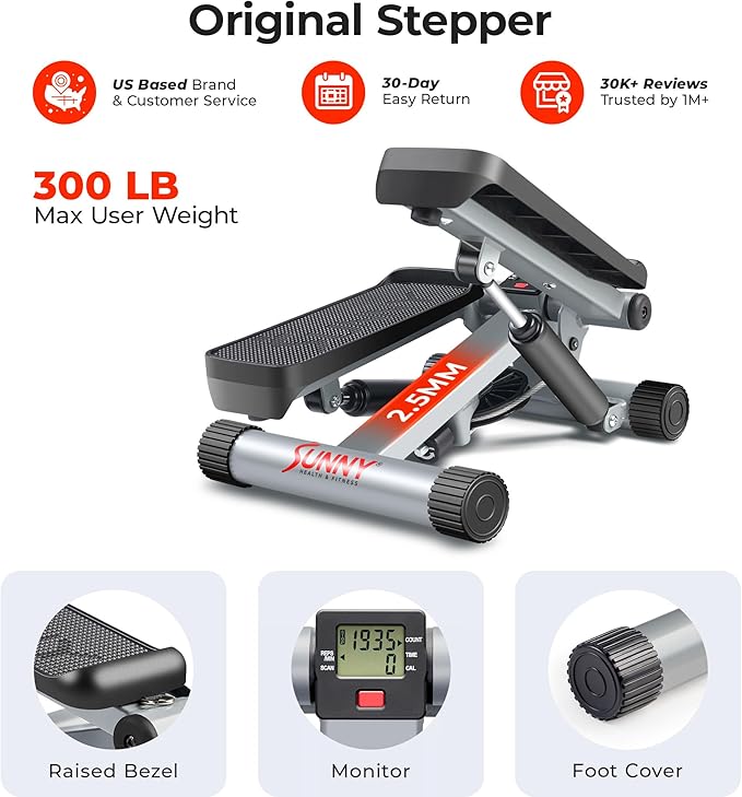 Mini Stepper met weerstandsbanden